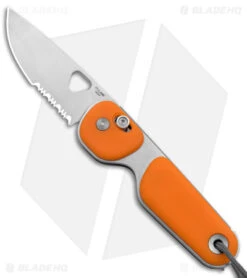 The James Brand The Redstone Slide Lock Knife Tangerine/Stainless (2.5" Satin)