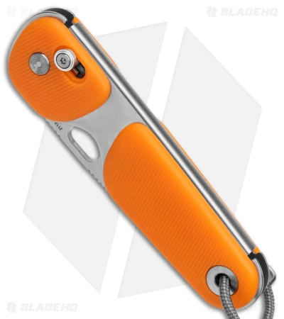 The James Brand The Redstone Slide Lock Knife Tangerine/Stainless (2.5" Satin) 2 The James Brand The Redstone Slide Lock Knife Tangerine/Stainless (2.5" Satin) - Image 2